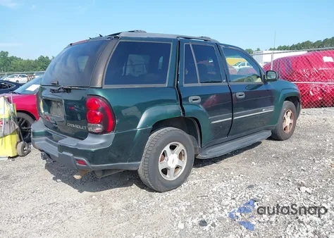 2002 Chevrolet Trailblazer Lt from USA, damaged, VIN 1GNDS13S222315430